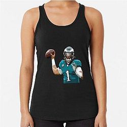 Jalen Hurts Racerback Tank Top