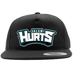 Jalen Hurts Black Philadelphia Logo Snapback Hat