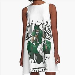 Jalen Hurts Bound A-Line Dress