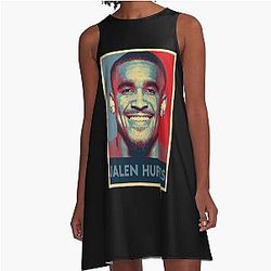 Jalen Hurts A Line Dress