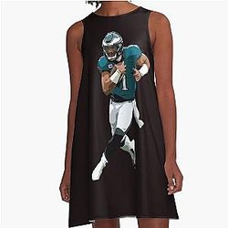 Jalen Hurts A Line Dress