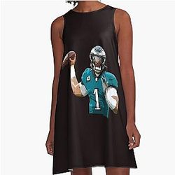 Jalen Hurts A-Line Dress