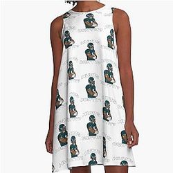 Philadelphia Eagles Jalen Hurts A-Line Dress