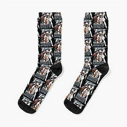 Jalen Hurts Football Signature Vintage 80s Rap Style Perfect Gift For Football Lovers Socks