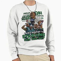 Jalen Hurts Starving for This Pullover Sweatshirt