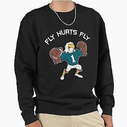 Fly Hurts (Jalen Hurts) Pullover Sweatshirt