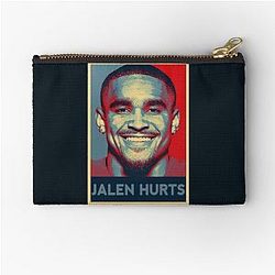 Jalen Hurts Zipper Pouch