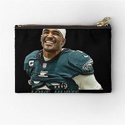 Love Jalen Hurts Zipper Pouch