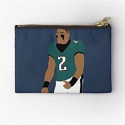 Jalen Hurts Zipper Pouch