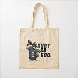 Jalen Hurts Cotton Tote Bag