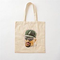 Jalen Hurts Big Cotton Tote Bag