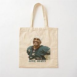 Love Jalen Hurts Cotton Tote Bag