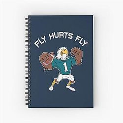 Fly Spiral Notebook Jalen Hurts