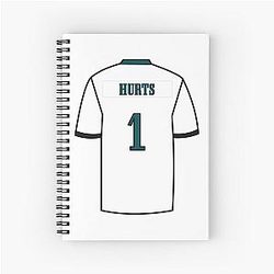 Jalen Hurts Jersey Notebook