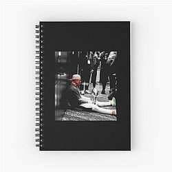 Vintage Jalen Hurts Victory Cigar Gift for Fan Spiral Notebook