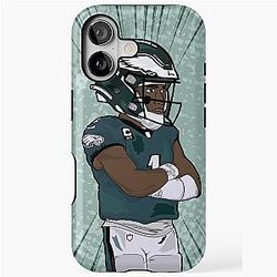 Jalen Hurts iPhone Tough Case