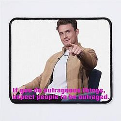 Vanderpump Rules - James Kennedy on WWHL Mouse Pad