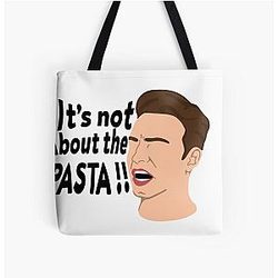 James Kennedy It's Not About the Pasta All Over Print Tote Bag