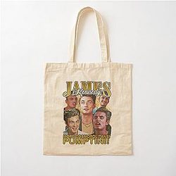 Funny James Kennedy Cosmopolitans Pumptin TV Cotton Tote Bag