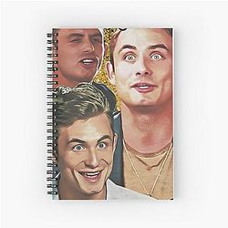 Funny James Kennedy Cosmopolitans Pumptin TV Spiral Notebook