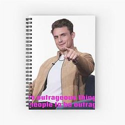 Vanderpump Rules - James Kennedy on WWHL Spiral Notebook