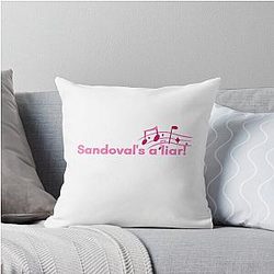 Sandoval's a liar VPR DJ James Kennedy Throw Pillow