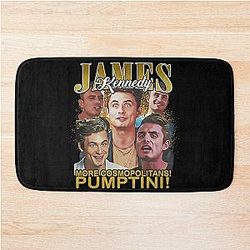 Funny James Kennedy Cosmopolitans Pump TV Bath Mat