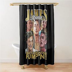 Funny James Kennedy Cosmopolitans TV Shower Curtain