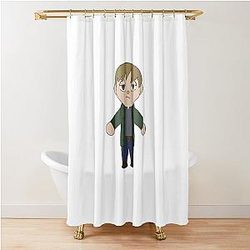 Chibi James Sunderland Shower Curtain