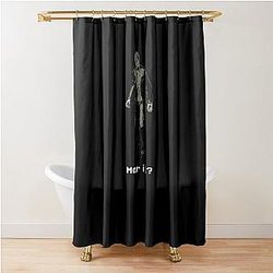 Retro 8-Bit James Guy Shower Curtain