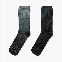 Silent Hill 2 Remake James Sunderland Dark Art Socks