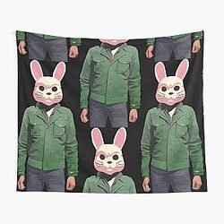 James Rabbit Silent Hill's Robbie the Rabbit & James Sunderland Fanart Tapestry