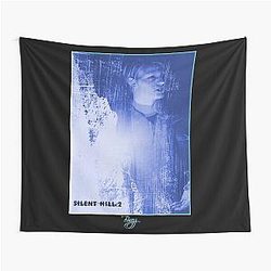 Silent Hill 2 James Sunderland Frozen Blue Tapestry