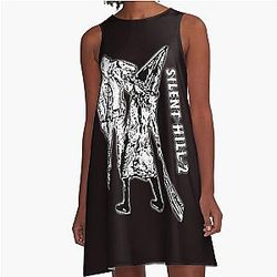 Silent Hill 2 - Pyramid Head & James Sunderland A Line Dress