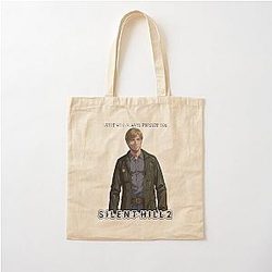 Silent Hill 2 Anime James Sunderland Cotton Tote Bag