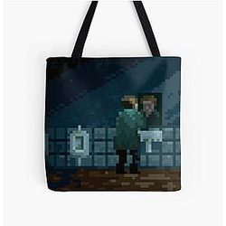 James Sunderland Pixel Art Tote Bag