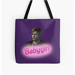 James Sunderland Babygirl All Over Print Tote Bag
