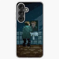 James Sunderland Pixel Art Tribute Samsung Galaxy Soft Case