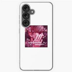 Pink James Sunderland And Samsung Galaxy Soft Case For Silent Hill 2