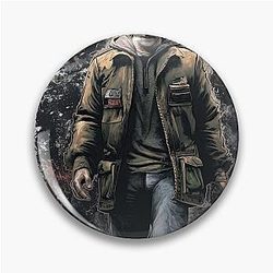 James Sunderland Silent Hill Art Print Haunted Wanderer of Silent Hill Design Pin