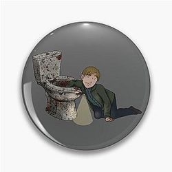 James Sunderland sticking hand a toilet pin