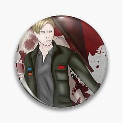 James Sunderland and Pyramid Head Pin