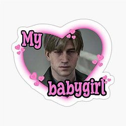 James Sunderland silent hill 2 sticker