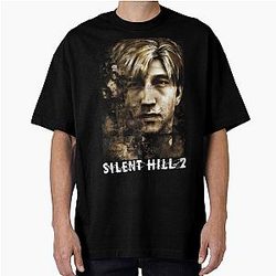 James Sunderland from Silent Hill 2 Lost in the Fog Oversized T-Shirt