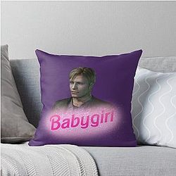 James Sunderland Baby Girl Throw Pillow