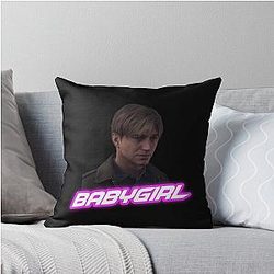 Babygirl James Sunderland Silent Hill Remake Throw Pillow