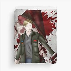 James Sunderland Pyramid Head Duvet Cover