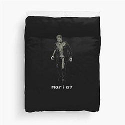 Retro 8-Bit James Sunderland Duvet Cover