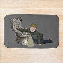 James Sunderland sticking his hand in a toilet  mat