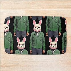 James Rabbit Silent Hill's Robbie the Rabbit and James Sunderland Fanart Bath Mat